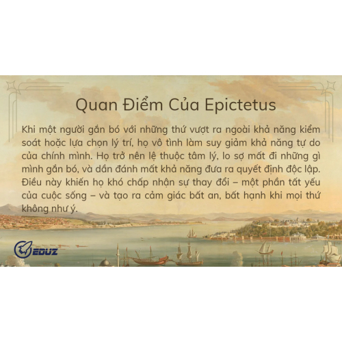 1. Quan điểm của Epictetus